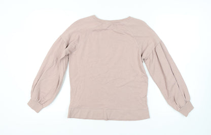 AND/OR Women's Beige Pullover Sweatshirt Size 8