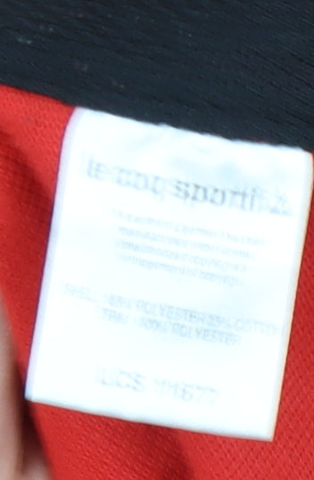 Le Coq Sportif Men’s Red XL Polo Shirt Sportswear