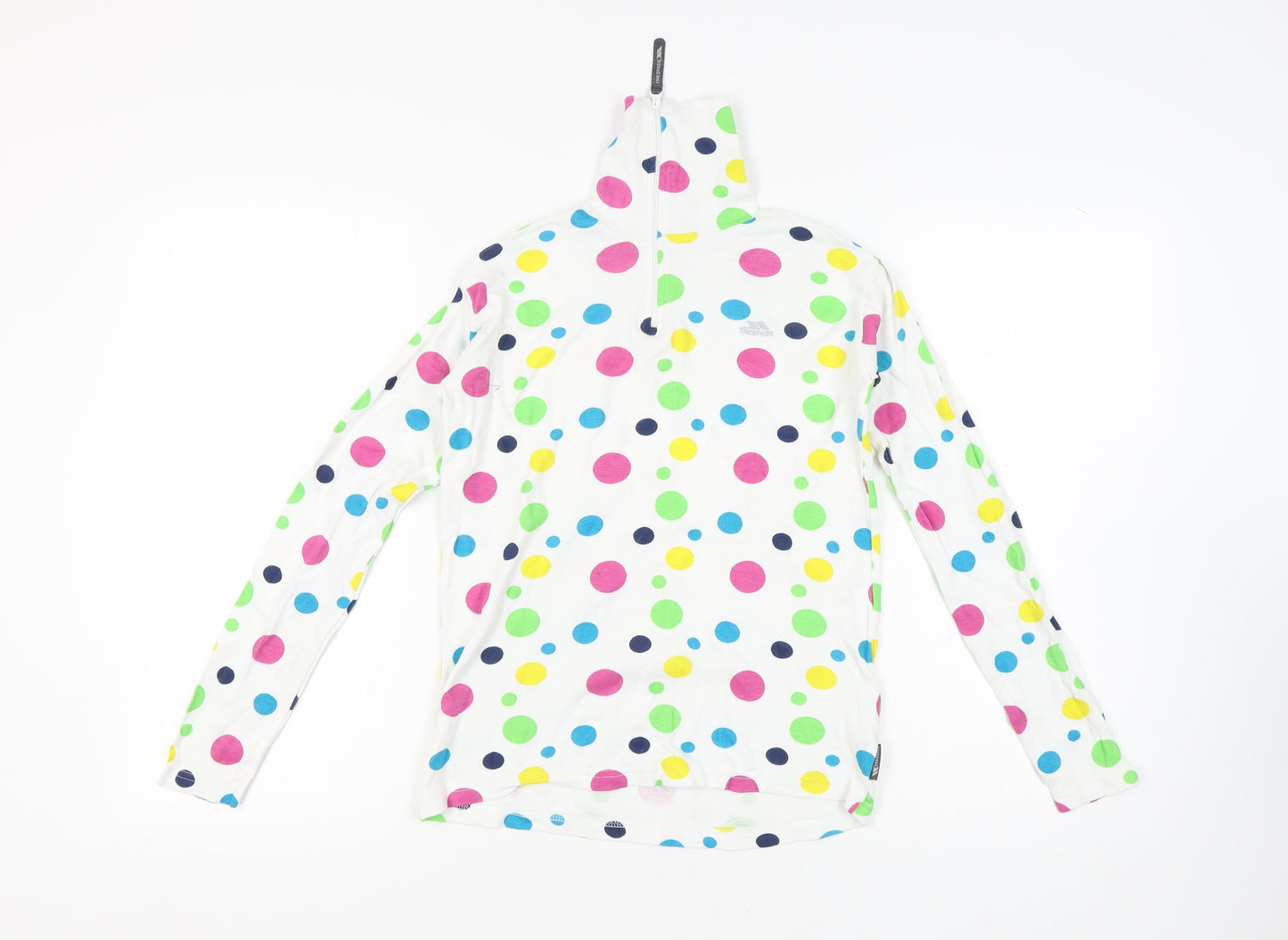 Trespass Girls Multicoloured Polka Dot Long Sleeve T-Shirt Size 11