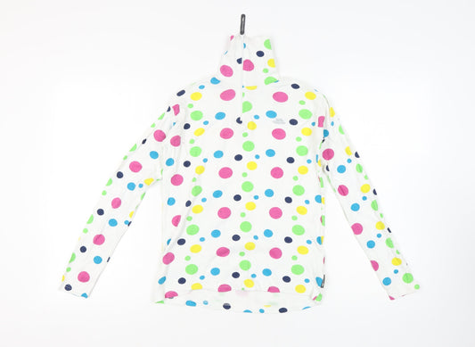 Trespass Girls Multicoloured Polka Dot Long Sleeve T-Shirt Size 11