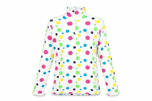 Trespass Girls Multicoloured Polka Dot Long Sleeve T-Shirt Size 11