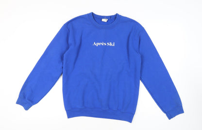 Skinnydip London Women's Blue Pullover Sweatshirt S