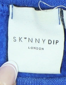 Skinnydip London Women's Blue Pullover Sweatshirt S