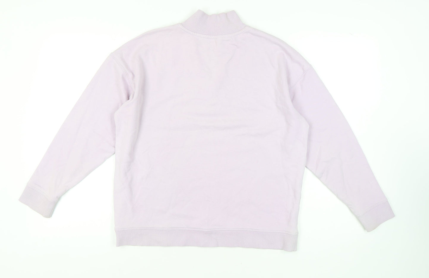 Womens UK Size 12 Marks and Spencer Purple Full Zip Sweatshirt