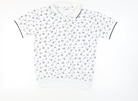 Damart Women's Multicoloured Polo Shirt Size 12