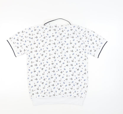 Damart Women's Multicoloured Polo Shirt Size 12