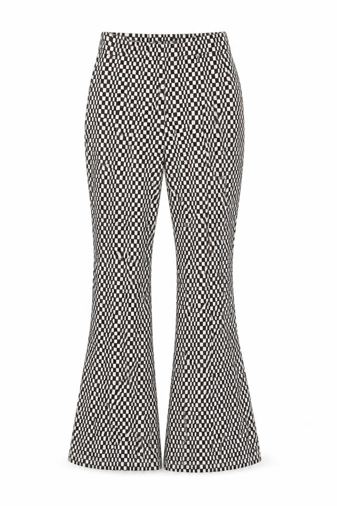Womens UK Size 6 Topshop  Flared Multicoloured Trousers