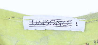 Unisono Women's Floral Dress Multicoloured Size L