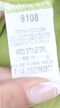 Unisono Women's Floral Dress Multicoloured Size L