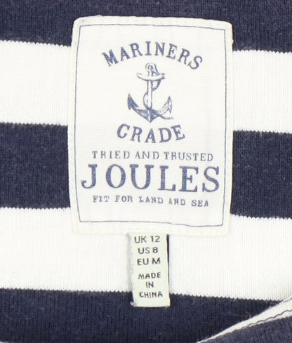 Womens UK Size 12 Joules Multicoloured Basic T-Shirt