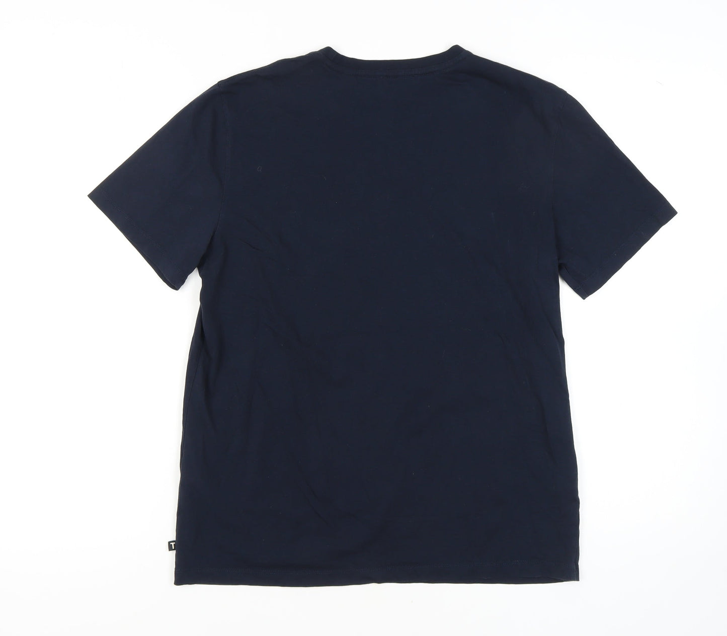 Ted Baker Men's Blue Logo T-Shirt Medium