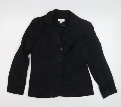 Ann Taylor LOFT Women's Black Blazer, Size 8