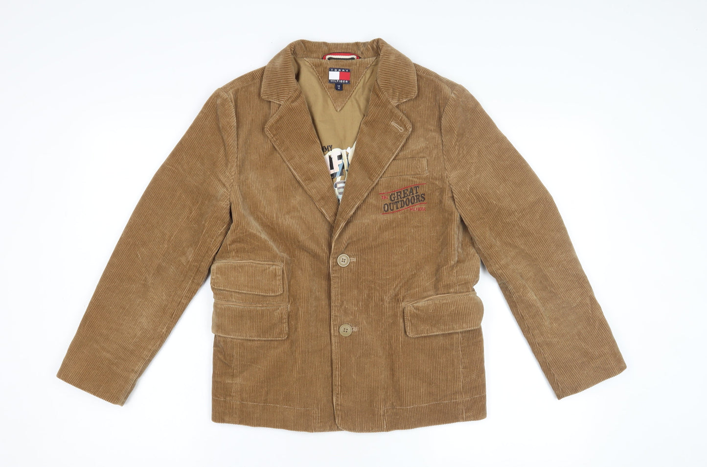 Unisex Adults UK Size 12 Tommy Hilfiger Brown