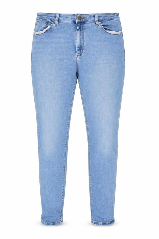Front view of ASOS Women's Blue Skinny Jeans -, size 4XL