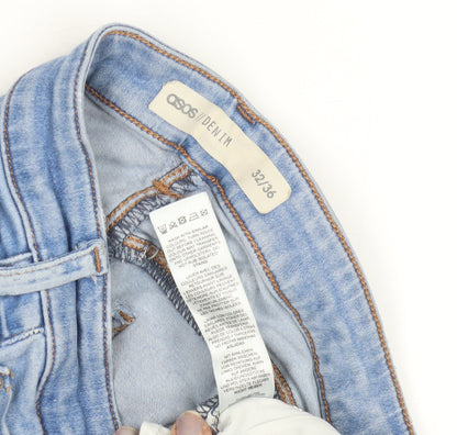 ASOS Women's Blue Skinny Jeans - Size 4XL