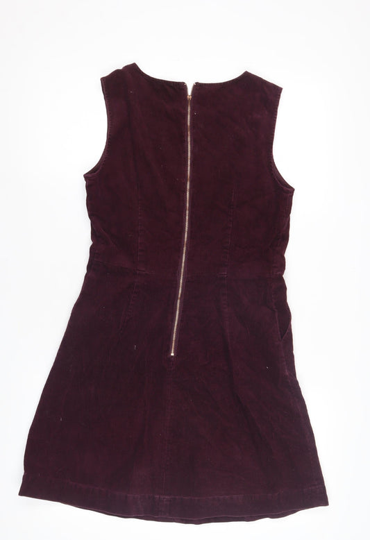 Oasis Women’s Purple Mini Sheath Dress Size 8