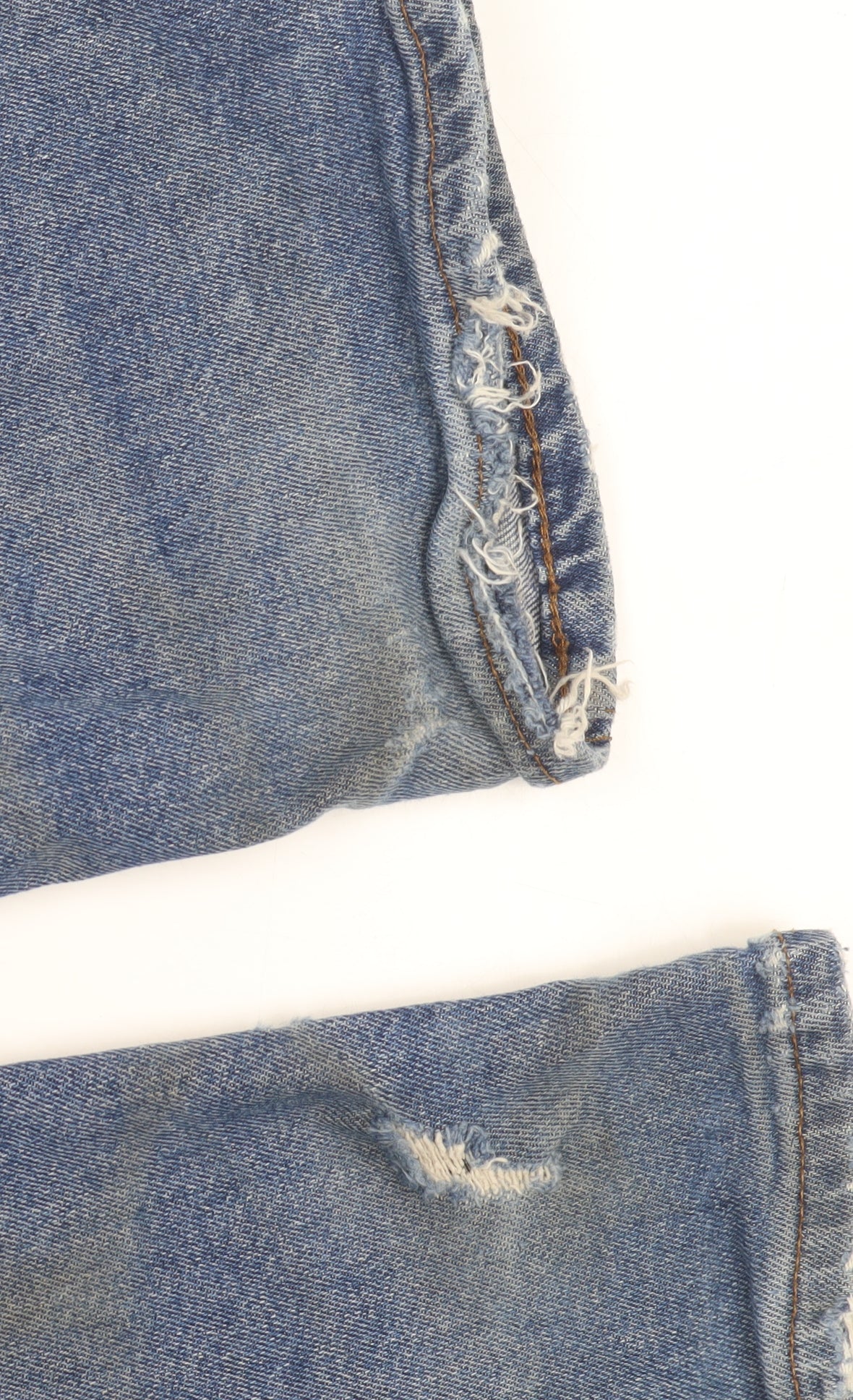 H&M Men's Blue Regular Fit Straight Jeans 34/32