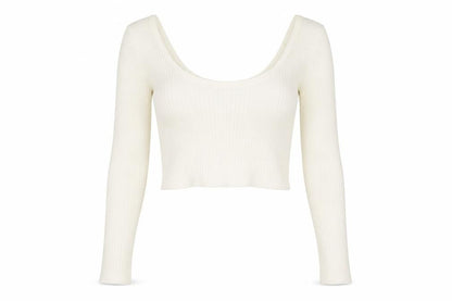 Womens UK Size UK 10 Bershka Ivory Pullover Jumper