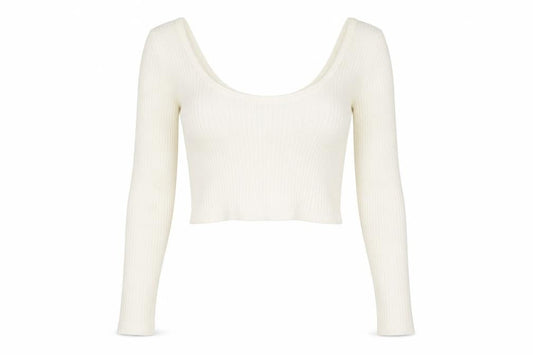 Womens UK Size UK 10 Bershka Ivory Pullover Jumper