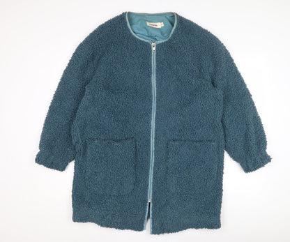 Louche Women's Blue XS Mid-Length Coat