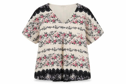 Womens UK Size 8 Monsoon Multicoloured Basic Blouse