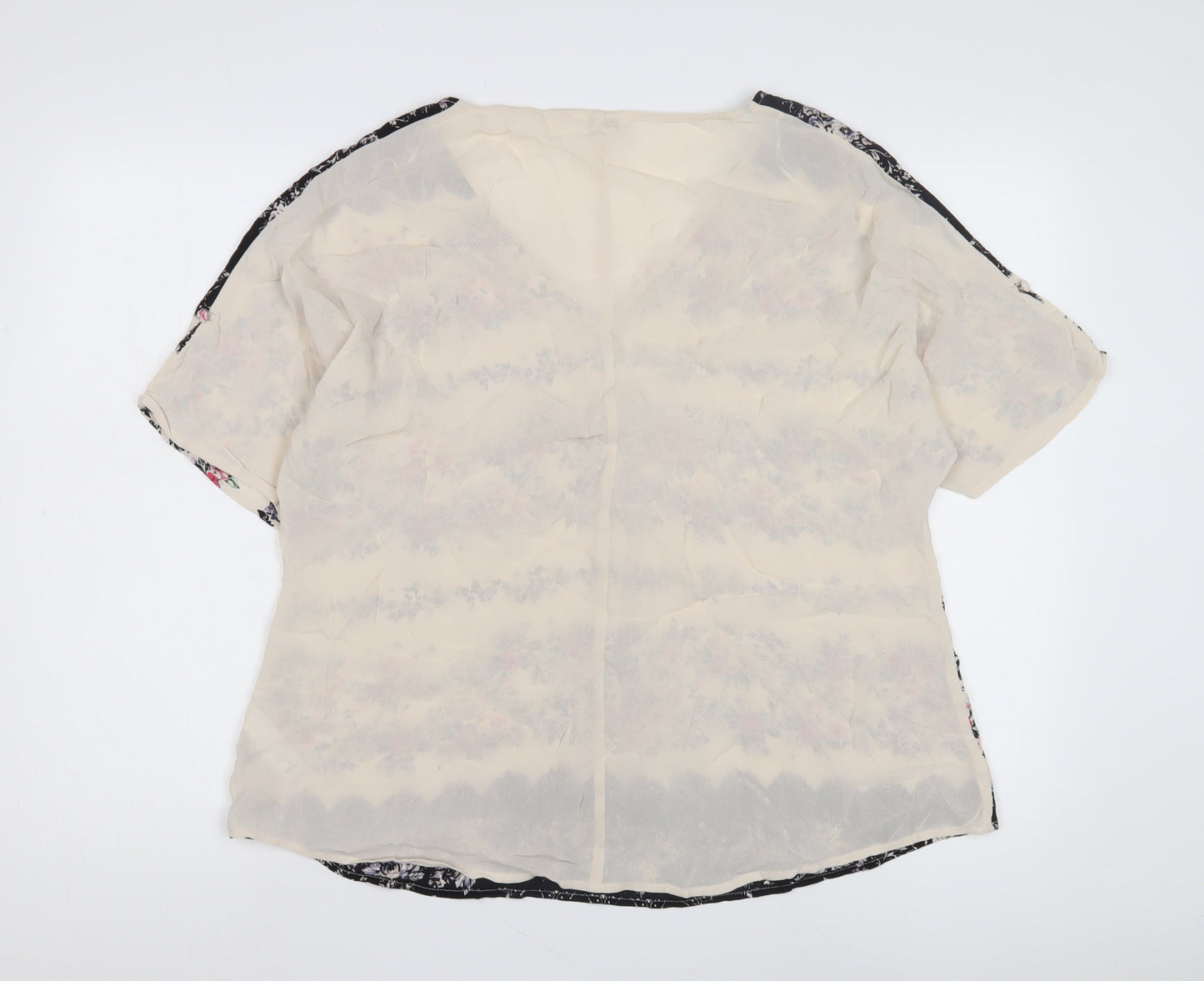 Womens UK Size 8 Monsoon Multicoloured Basic Blouse