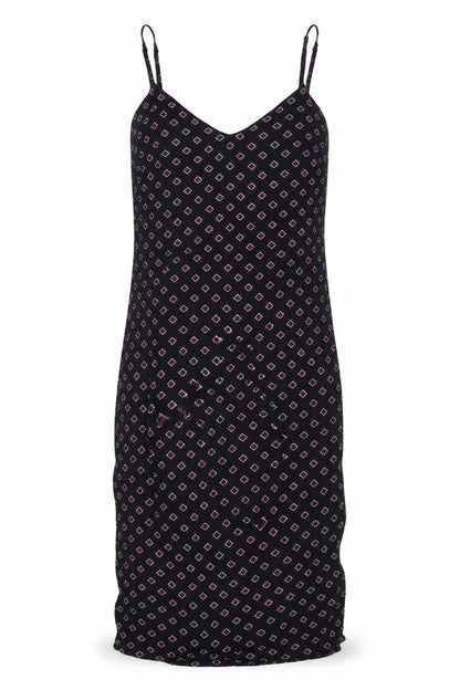 Marks and Spencer Women's Multicoloured V-Neck Slip Dress