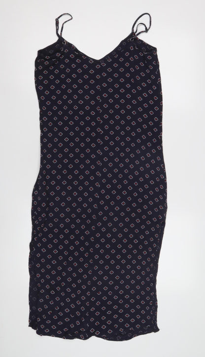 Marks and Spencer Women's Multicoloured V-Neck Slip Dress