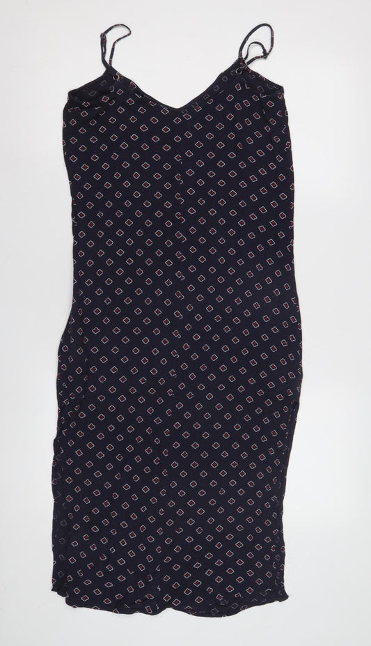 Marks and Spencer Women's Multicoloured V-Neck Slip Dress