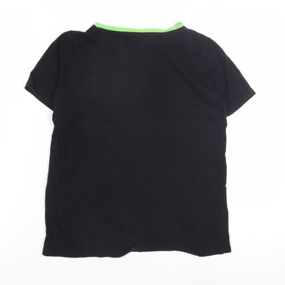 Xbox Boys Black Graphic Print T-Shirt, 10-11 Years, Casual Tee