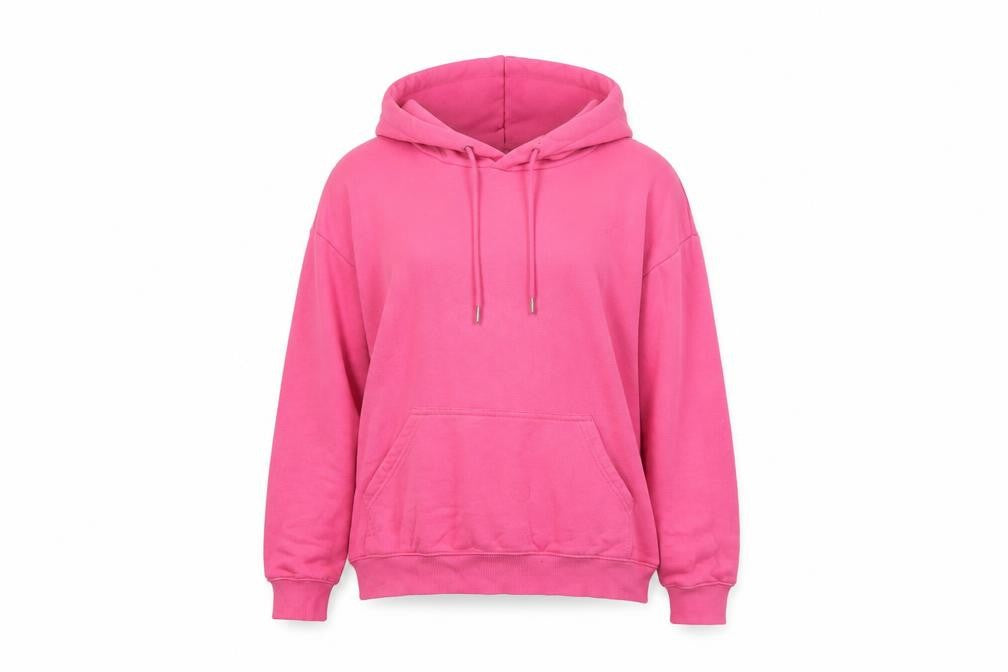 Womens UK Size M H&M Pink Pullover Hoodie