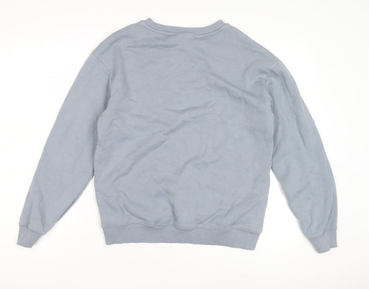 H&M Grey Relaxed Fit Unisex Sweatshirt, S