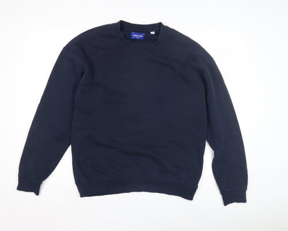 JACK&JONES Men's Blue Pullover Sweatshirt M
