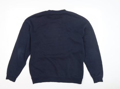 JACK&JONES Men's Blue Pullover Sweatshirt M
