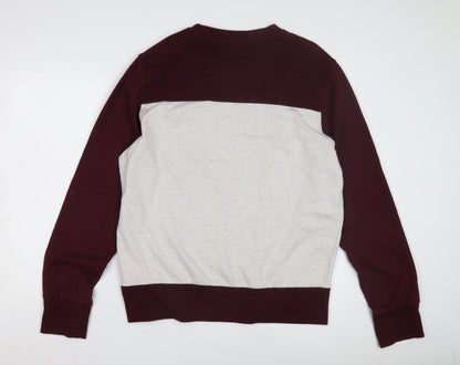 Mens UK Size XL Firetrap Multicoloured Pullover Sweatshirt