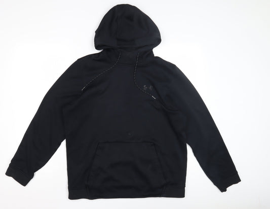 Under Armour Men's Black Pullover Hoodie - Size L