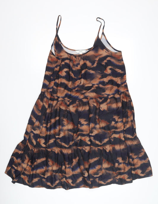 Marks and Spencer Women’s Multicoloured Slip Dress 14