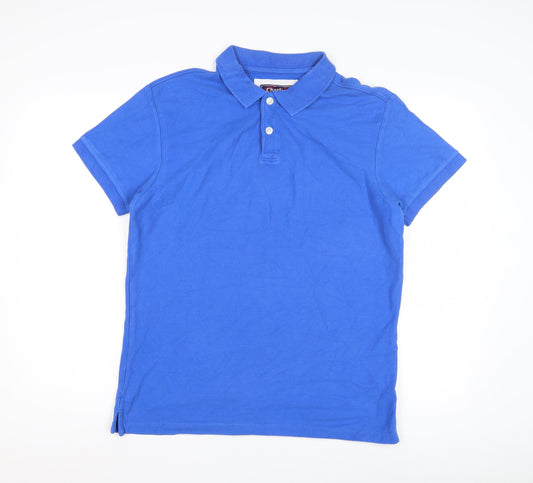 Charles Wilson Men's Blue Polo Shirt