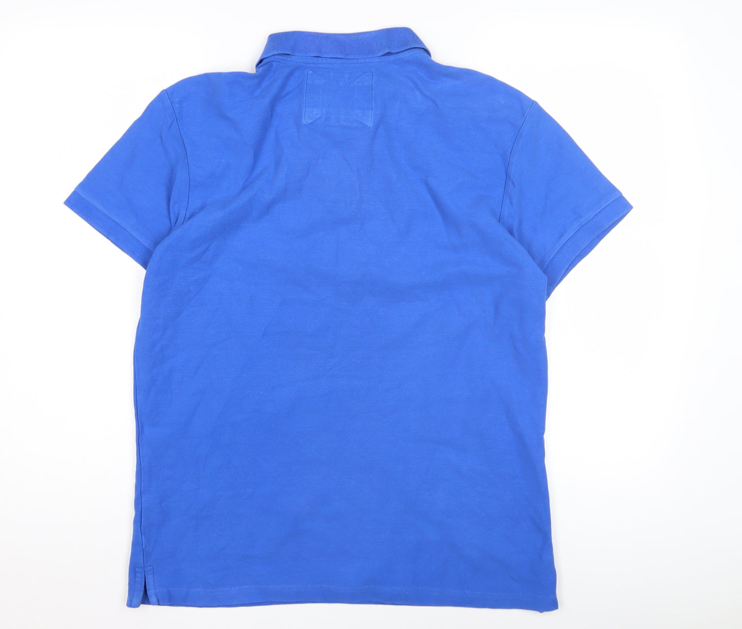Charles Wilson Men's Blue Polo Shirt