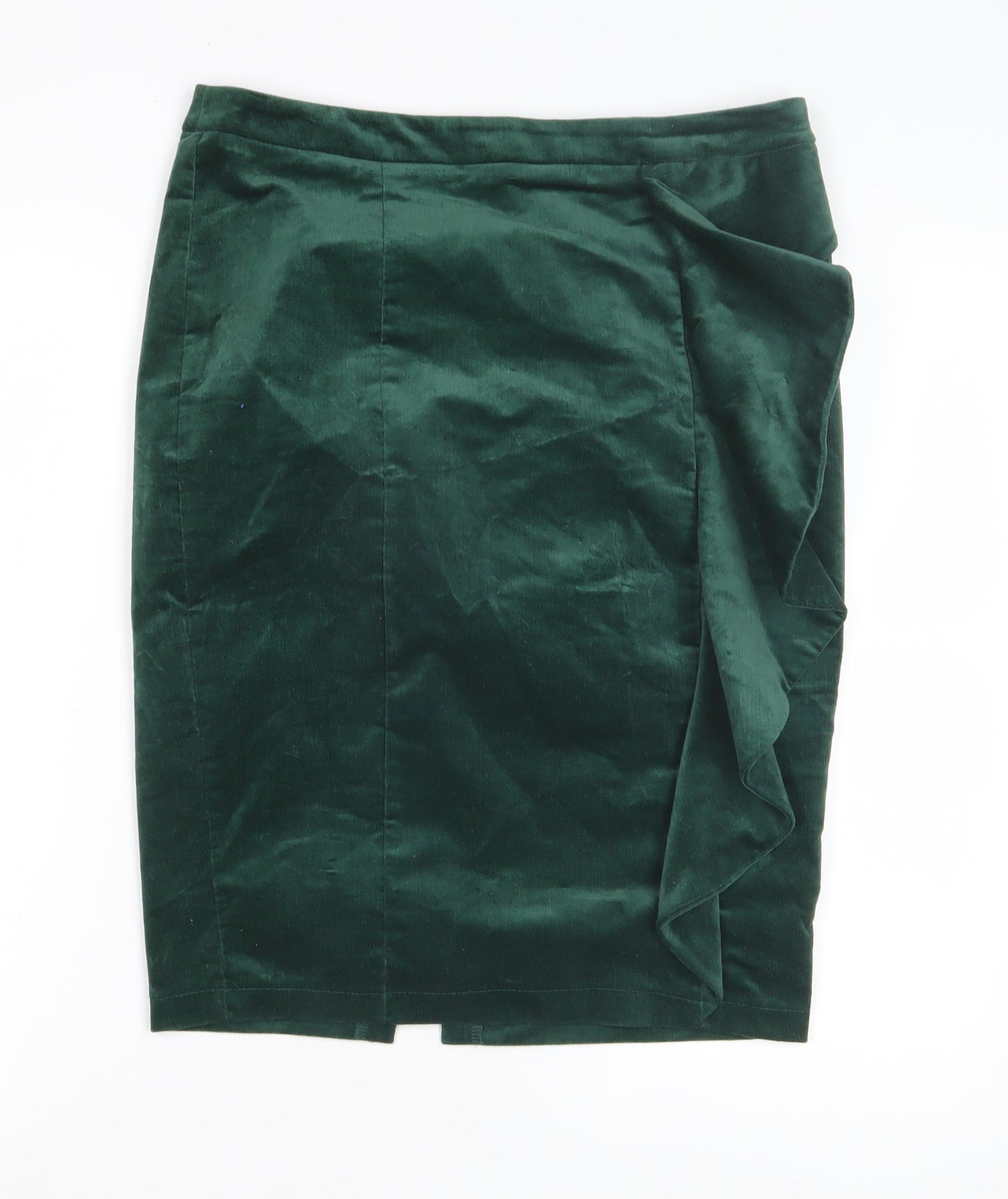 Marks and Spencer Green Knee-Length Skirt Size 12