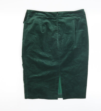 Marks and Spencer Green Knee-Length Skirt Size 12