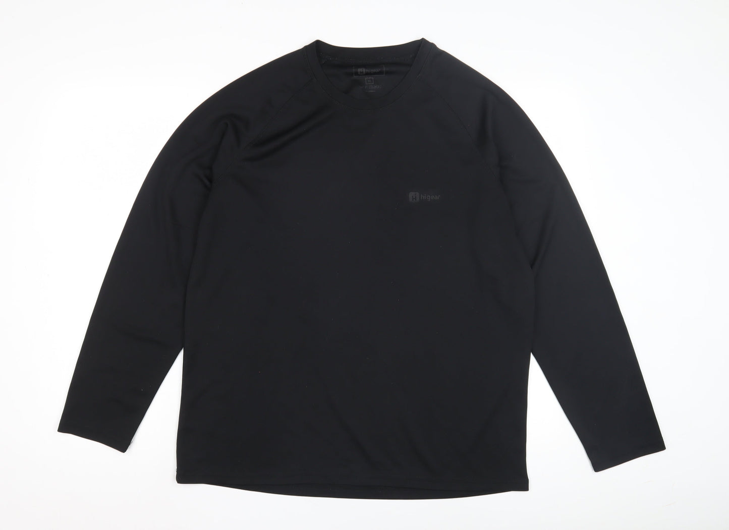 Hi Gear Men's Black XL Long Sleeve Active Top
