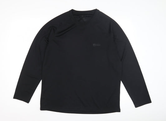 Hi Gear Men's Black XL Long Sleeve Active Top