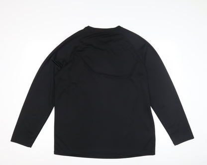 Hi Gear Men's Black XL Long Sleeve Active Top