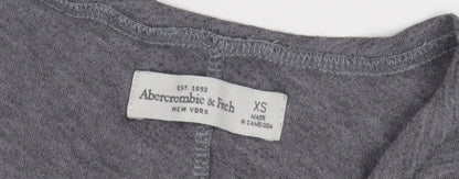 Abercrombie & Fitch Women's Grey XS T-Shirt