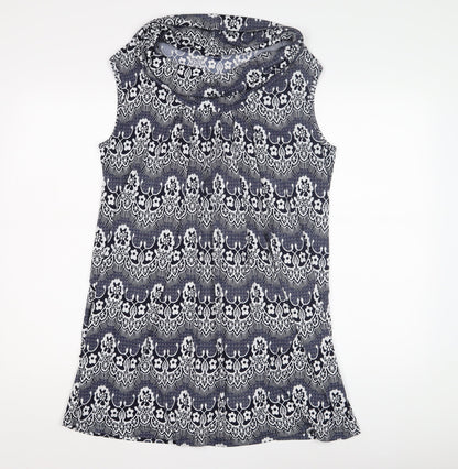 Samya Women's Multicoloured Floral Sleeveless Top