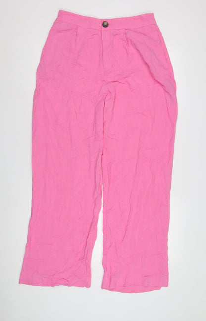 Womens UK Size 12 ASOS   Pink Trousers