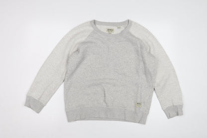 Womens UK Size 12 Jack Wills Grey Pullover Sweatshirt