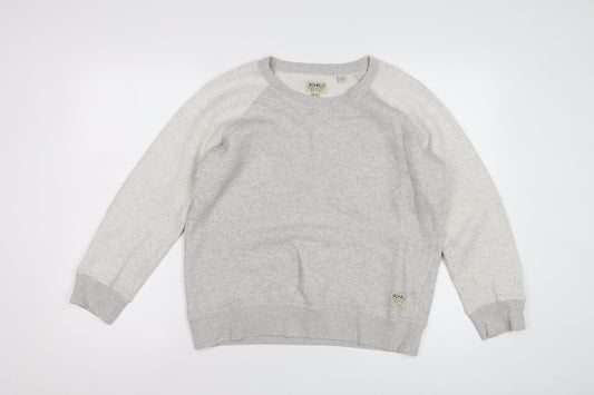 Womens UK Size 12 Jack Wills Grey Pullover Sweatshirt