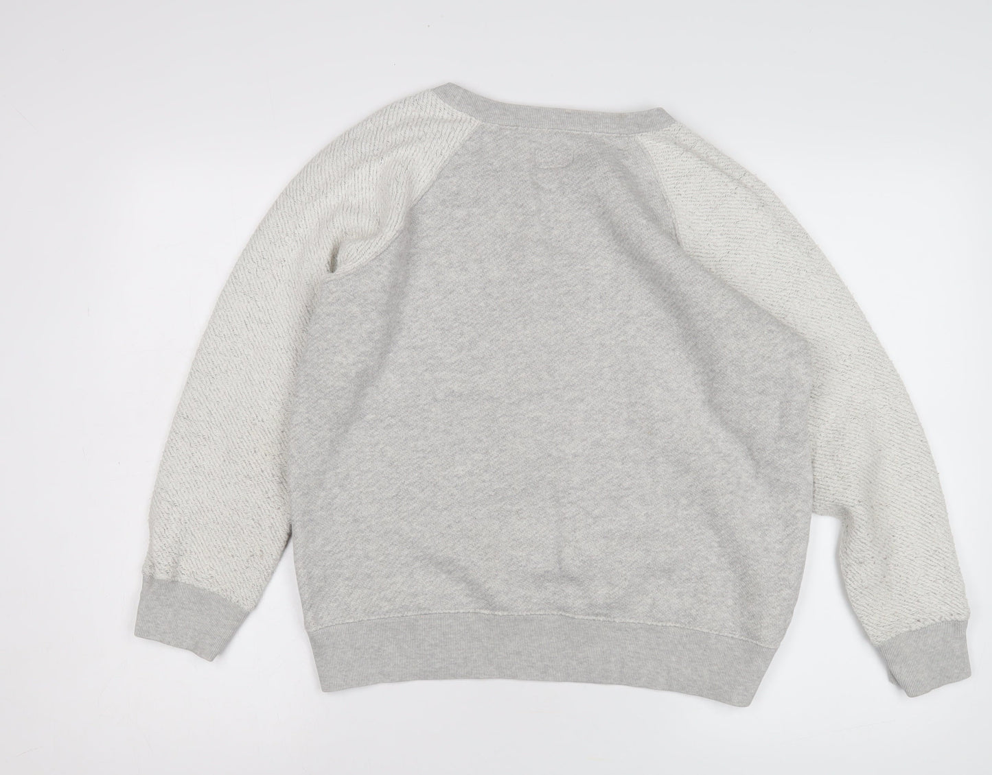 Womens UK Size 12 Jack Wills Grey Pullover Sweatshirt